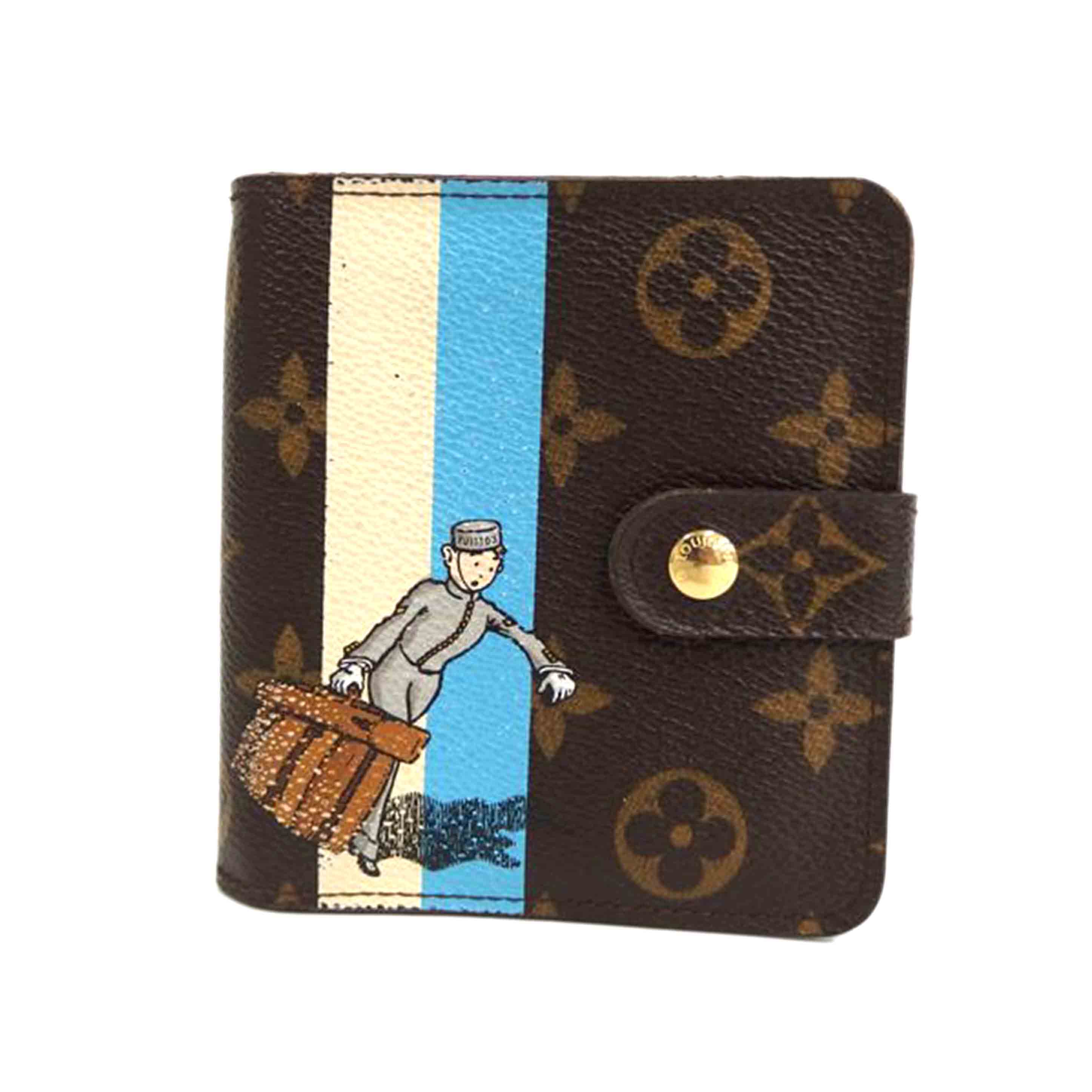 LV ﾙｲｳﾞｨﾄﾝ/グルームコンパクトジップ/M60036//CT0***/Bランク/82