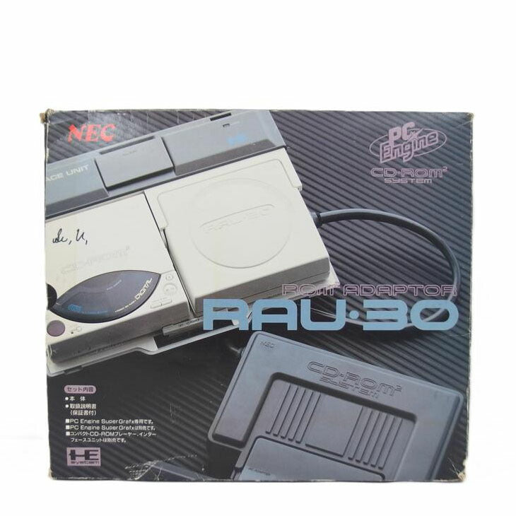 NEC/PCエンジン　ROM2アダプター	/RAU-30//07030989A/Bランク/04