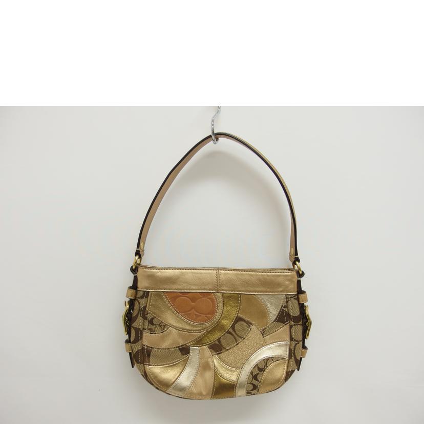 COACH コーチ/パッチワークシグネチャー／ワンショルダーバッグ/41886//F08**/ABランク/04