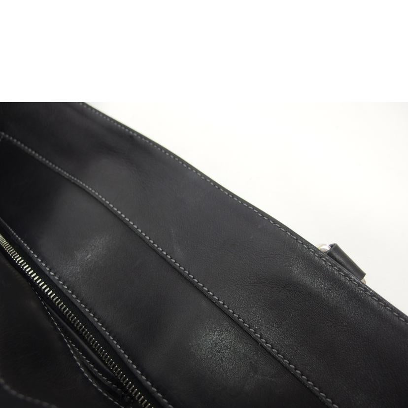 damage done 2nd 黒 レザー 巾着袋 collex｜【別注】THE CASE*collex 2WAYレザー巾着トートバッグ