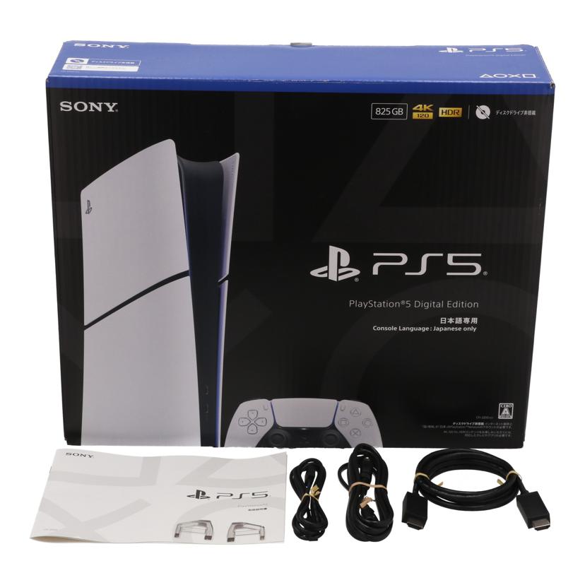 SONY ソニー/PlayStation5 本体 デジタルエディション 825GB/CFI-2200B01//S01F55B011S910498497/ABランク/78
