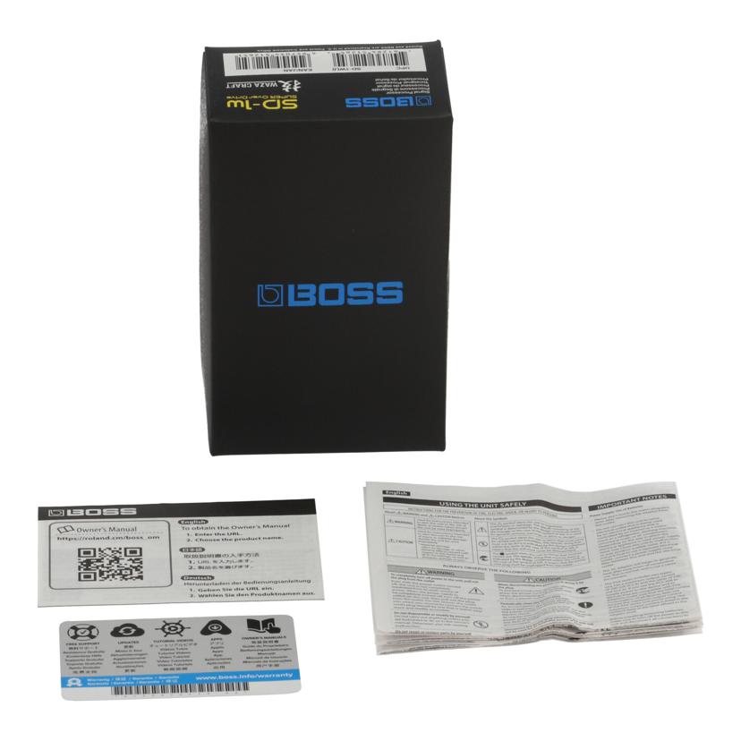 BOSS ボス　/エフェクター／技　WAZA　CRAFT　オーバードライブ/SD-1w//21525/Aランク/62