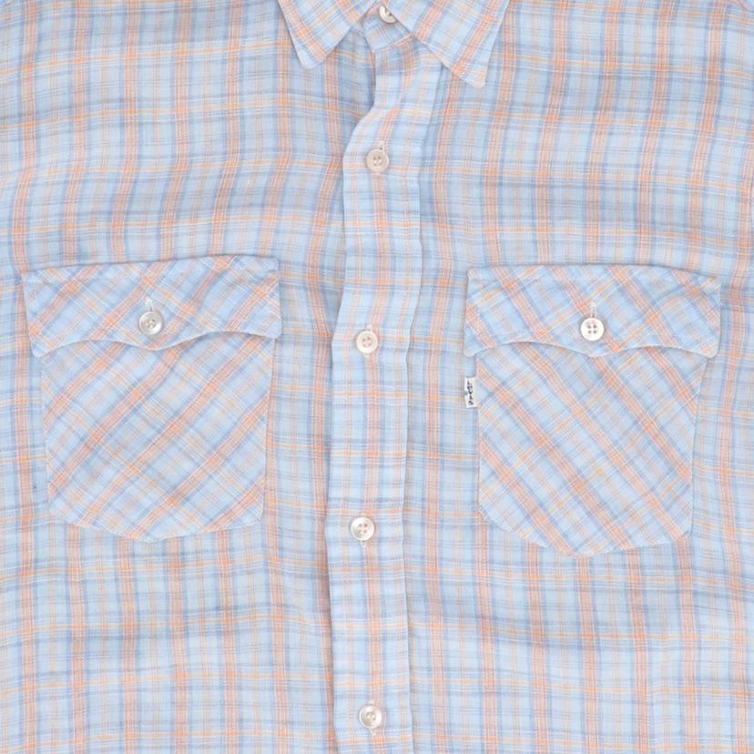 Levi＇s リーバイス/70－80＇s/チェックシャツ/USA製/ヴィンテージ/9264821412539//ABランク/82