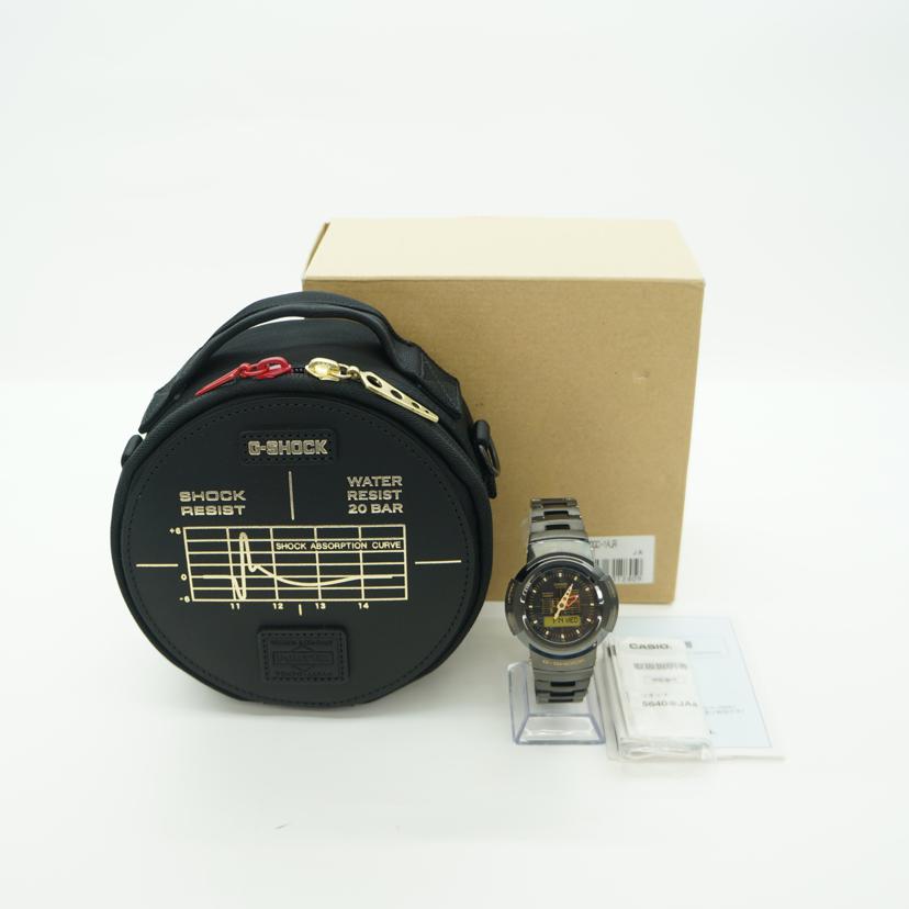 CASIO カシオ/G－SHOCK／フルメタル・PORTERコラボ／電波ソーラー/AWM-500GC-1AJR//201*****/SAランク/75