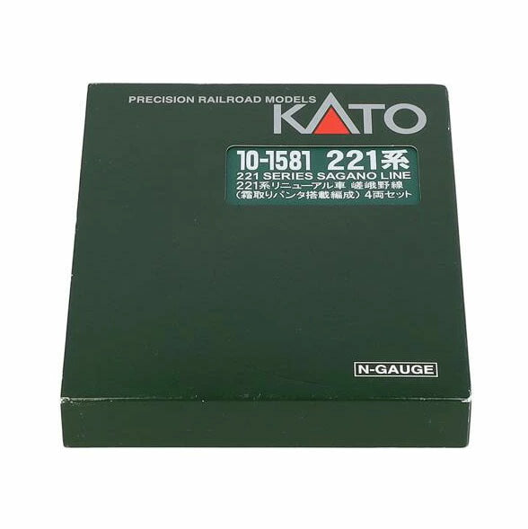 KATO カトー/221系リニューアル車 嵯峨野線（霜取りパンタ搭載編成） 4両セット Nゲージ/10-1581//ABランク/78