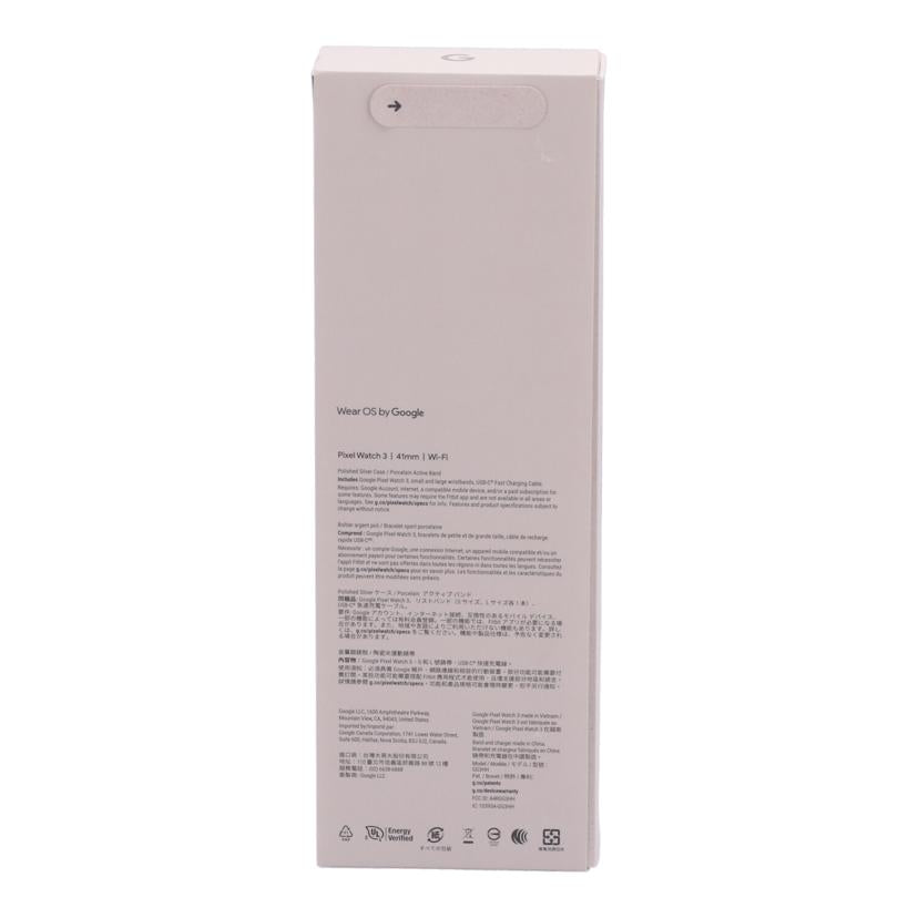 Google グーグル/Pixel　Watch3　41mm　未開封/GA05735-US GG3HH//47101JEAVW06D5/Sランク/62