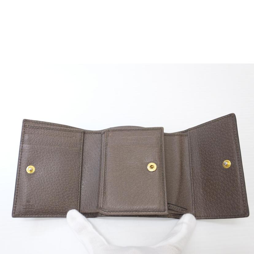 GUCCI ｸﾞｯﾁ/GGスプリームコンパクトウォレット／オフディア/5231774//041*/Bランク/88