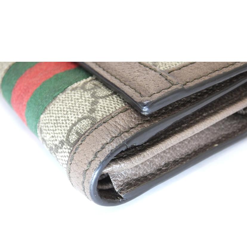 GUCCI ｸﾞｯﾁ/GGスプリームコンパクトウォレット／オフディア/5231774//041*/Bランク/88