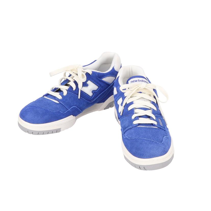 new　balance ニューバランス/550　スウェードパック　ローカットスニーカー／27．0cm／ブルー/BB550VNA//Aランク/01