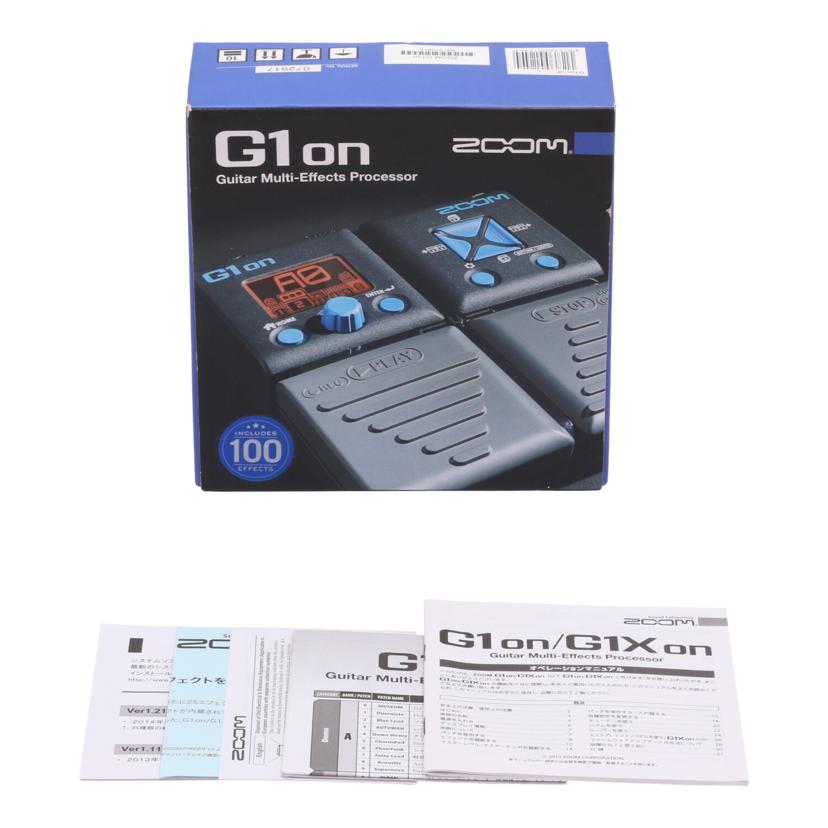 ZOOM ズーム　/マルチエフェクター/G1on//B47072917/Bランク/70