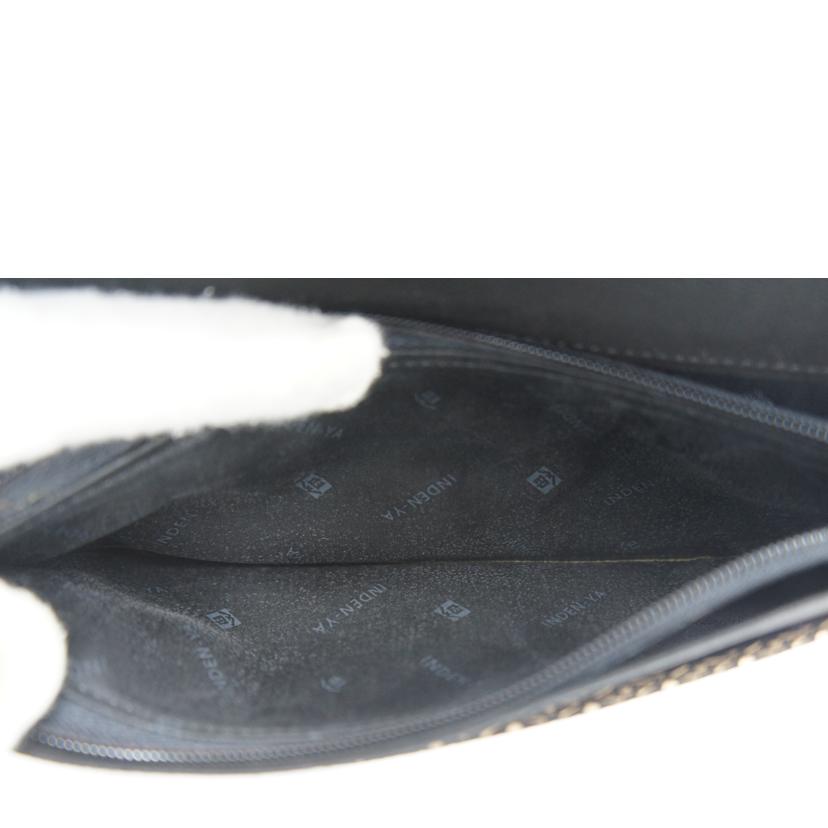 印伝屋 いんでんや/ひょうたん柄長財布//Aランク/24