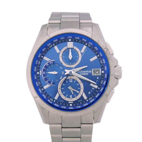 CASIO カシオ/OCEANAUS／SS／電波ソーラー/0CW-T2600//001************/Bランク/76