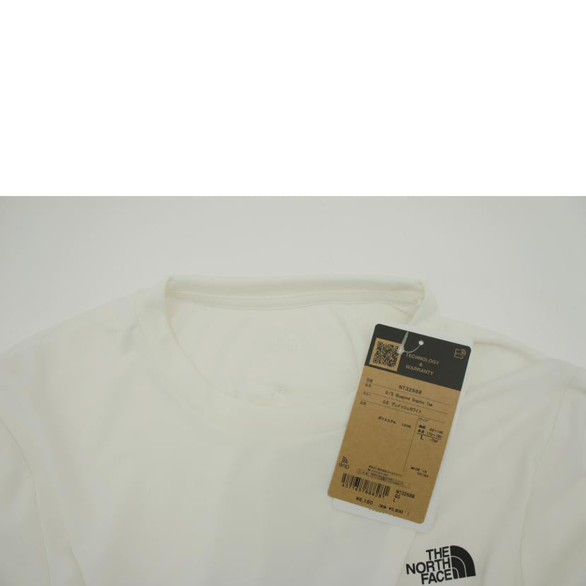 THE NORTH FACE ノースフェイス/S/SブループリントグラフィックTシャツ/グレイッシュホワイトLサイズ/NT32688//SAランク/06