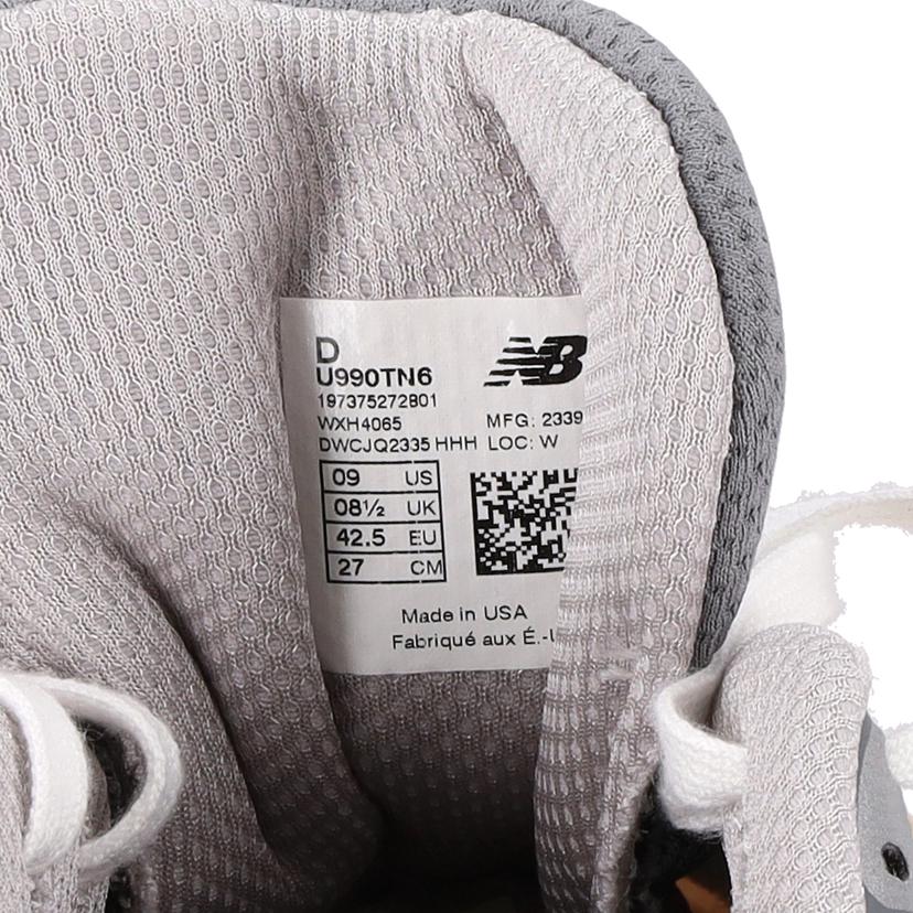 new　balance ニューバランス/990　スウェード　スニーカー／27．0cm／マスタード　ブラウン/U990TN6//SAランク/01