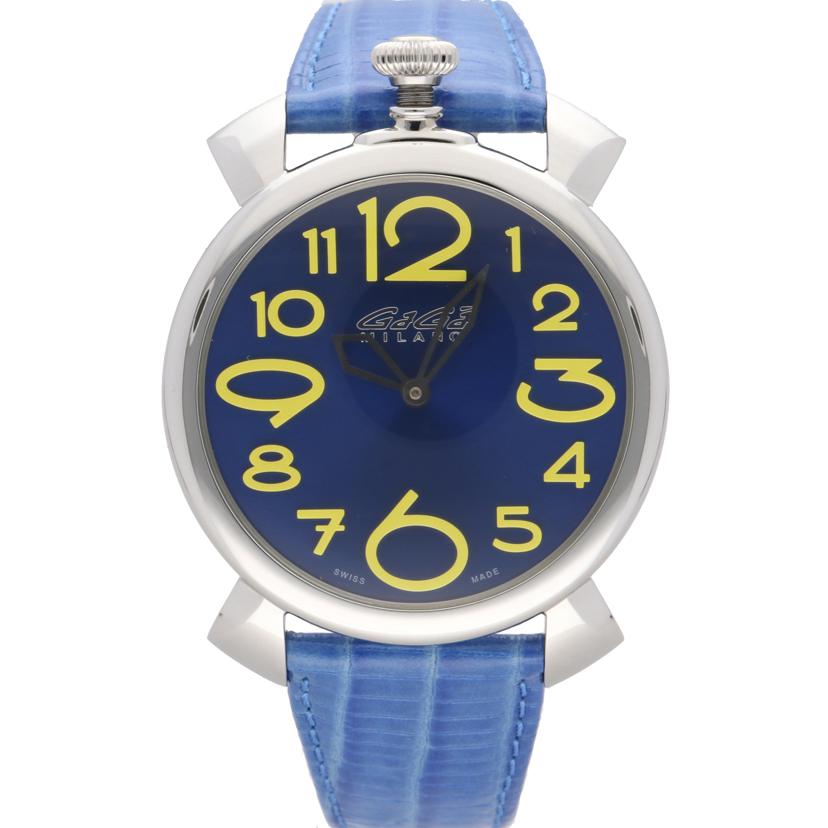 GAGAMILANO ガガミラノ/MANUALE　THIN　46MMステンレス／メンズ／クォーツ/5090//432*/Bランク/37