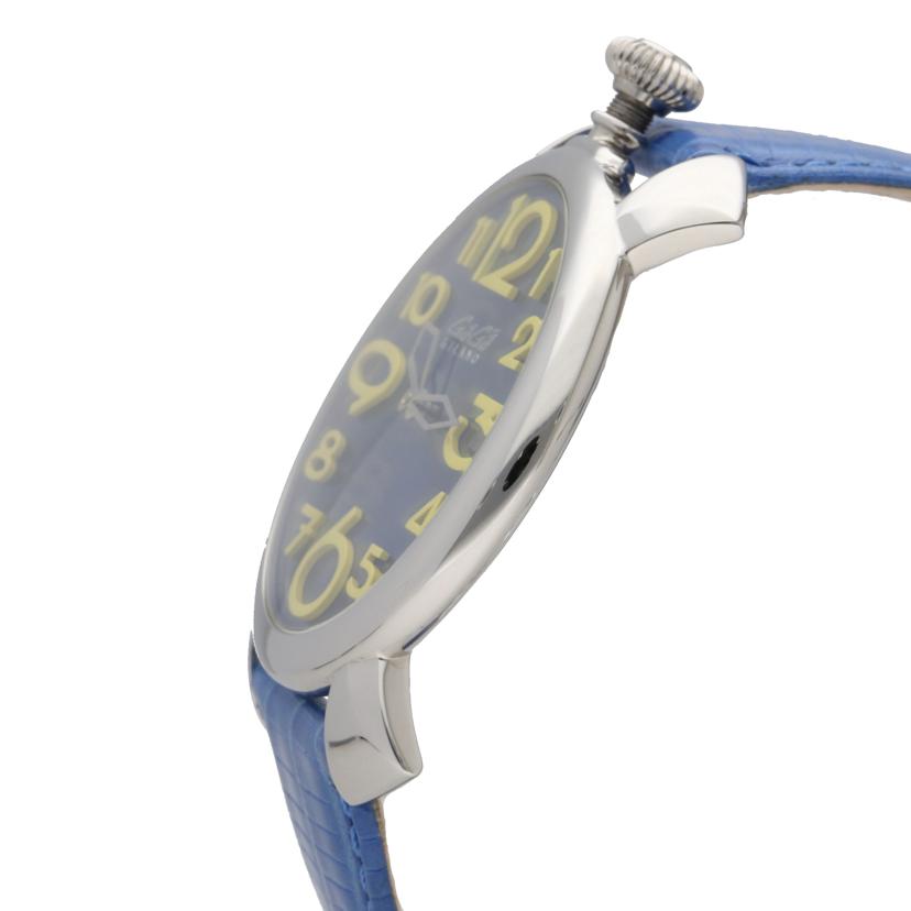 GAGAMILANO ガガミラノ/MANUALE　THIN　46MMステンレス／メンズ／クォーツ/5090//432*/Bランク/37