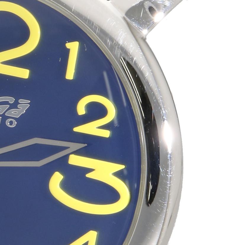 GAGAMILANO ガガミラノ/MANUALE　THIN　46MMステンレス／メンズ／クォーツ/5090//432*/Bランク/37
