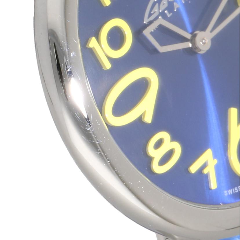 GAGAMILANO ガガミラノ/MANUALE　THIN　46MMステンレス／メンズ／クォーツ/5090//432*/Bランク/37