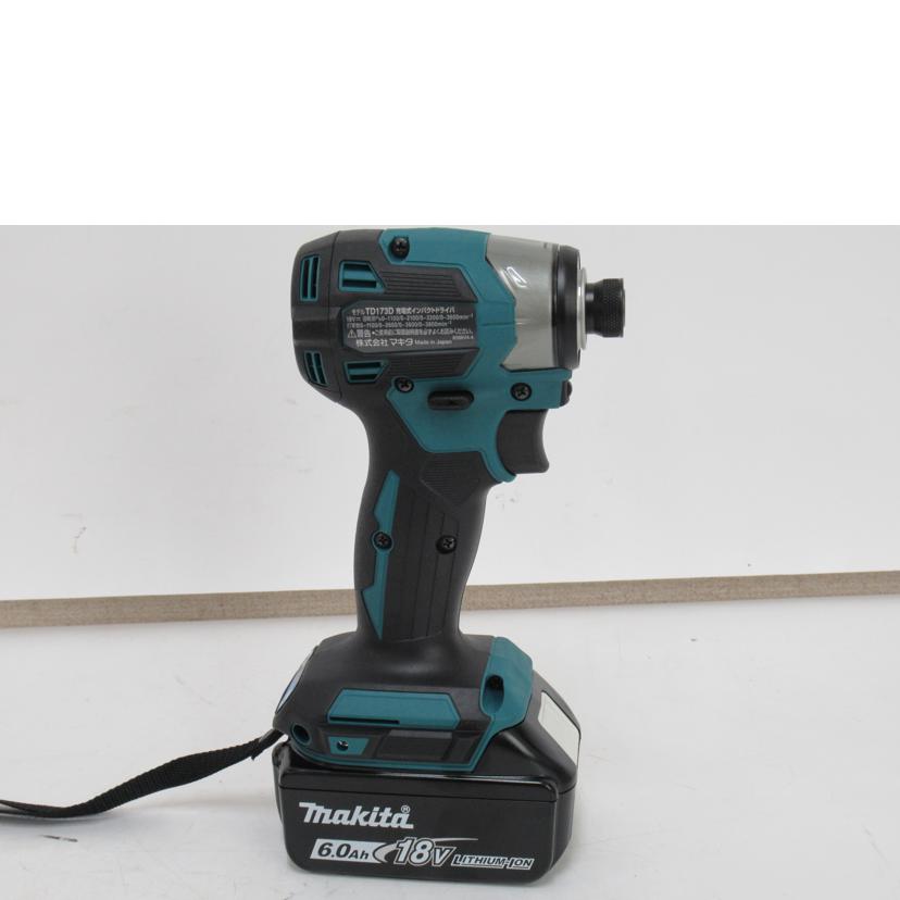 makita/充電式インパクトドライバ/TD173DRGX//460599/Aランク/63