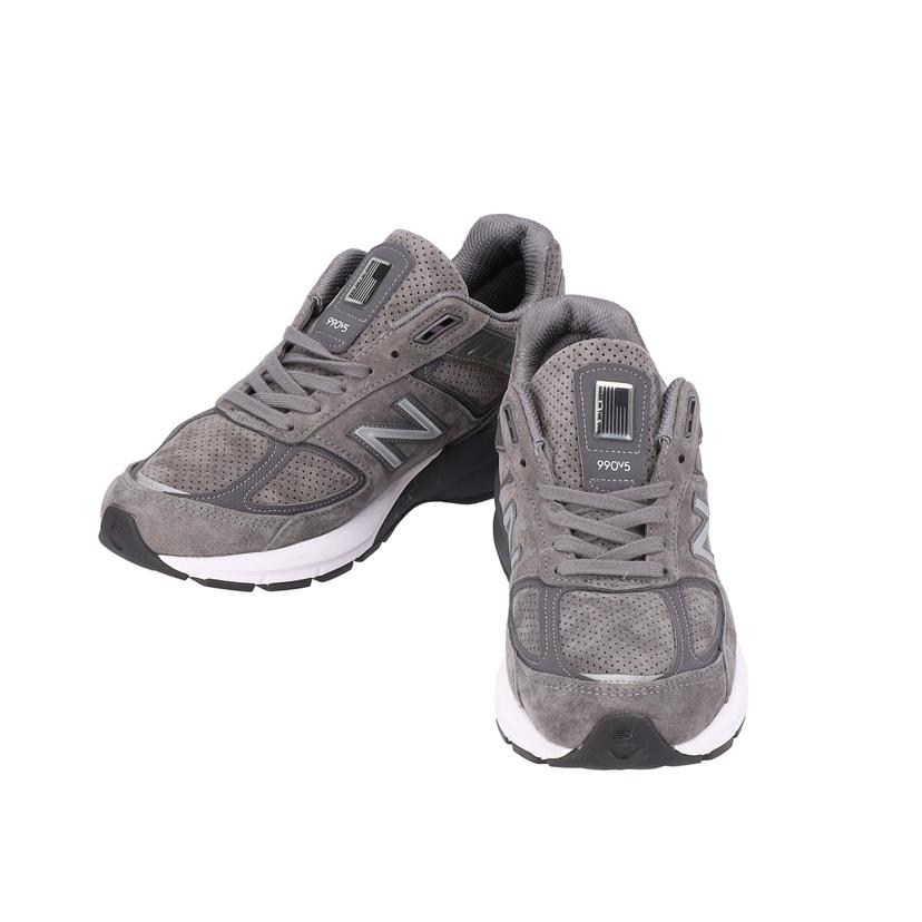 new　balance ニューバランス/990v5　スウェード　ローカットスニーカー／26．5cm／グレー/M990SG5//SAランク/01
