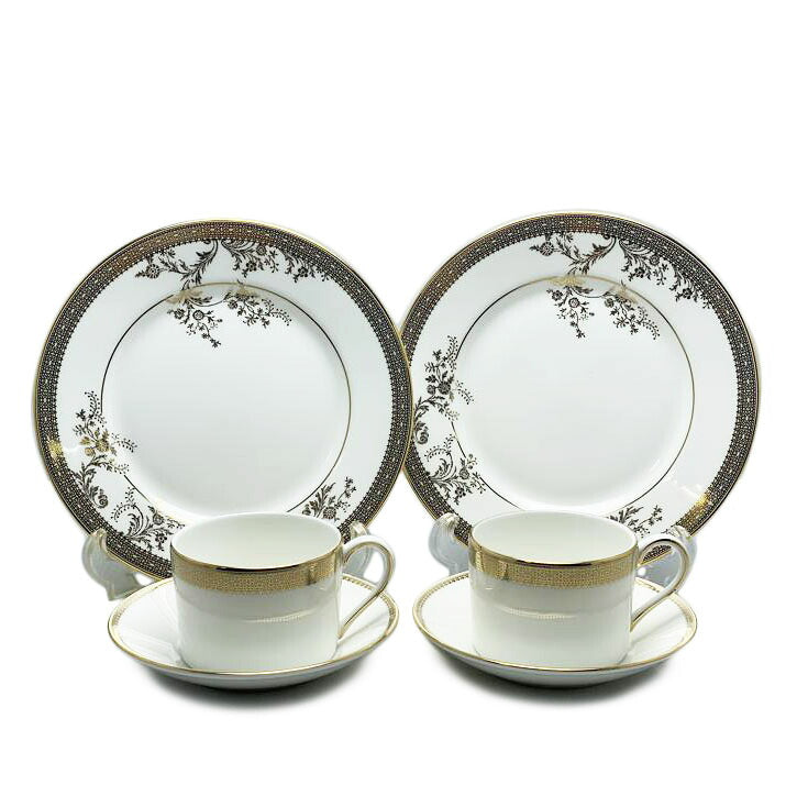 WEDGWOOD ウェッジウッド/VERAWANG カップ＆ソ-サ-、プレ-トセット//ABランク/52