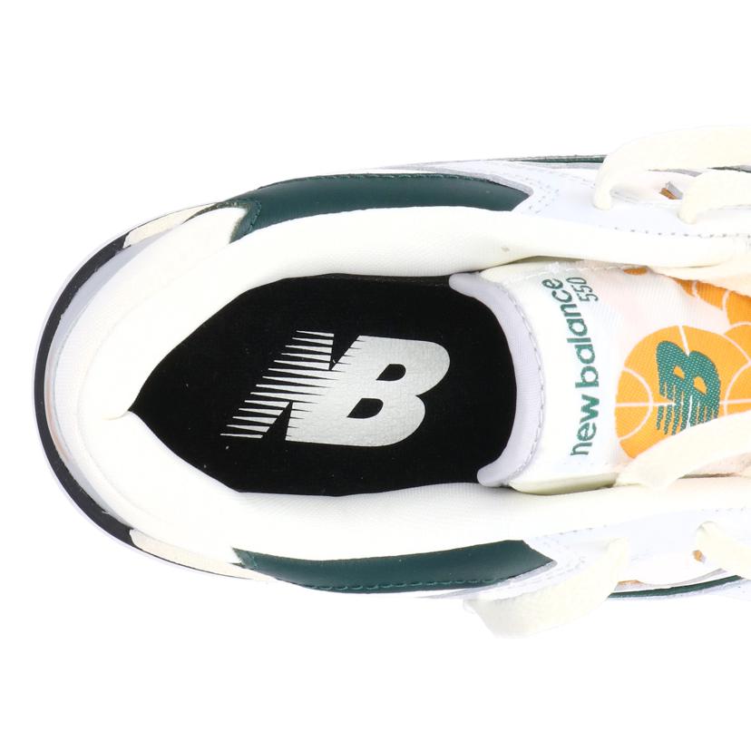 new　balance ニューバランス/550　ローカットスニーカー／27．0cm／ホワイト×グリーン/BB550PWC//SAランク/01
