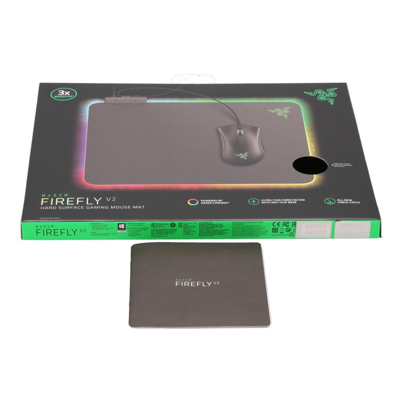 RAZER レイザー/ゲーミングマウスマット／FIREFLY　V2/RZ02-03020100-R3M1//382003V03301665/Bランク/85