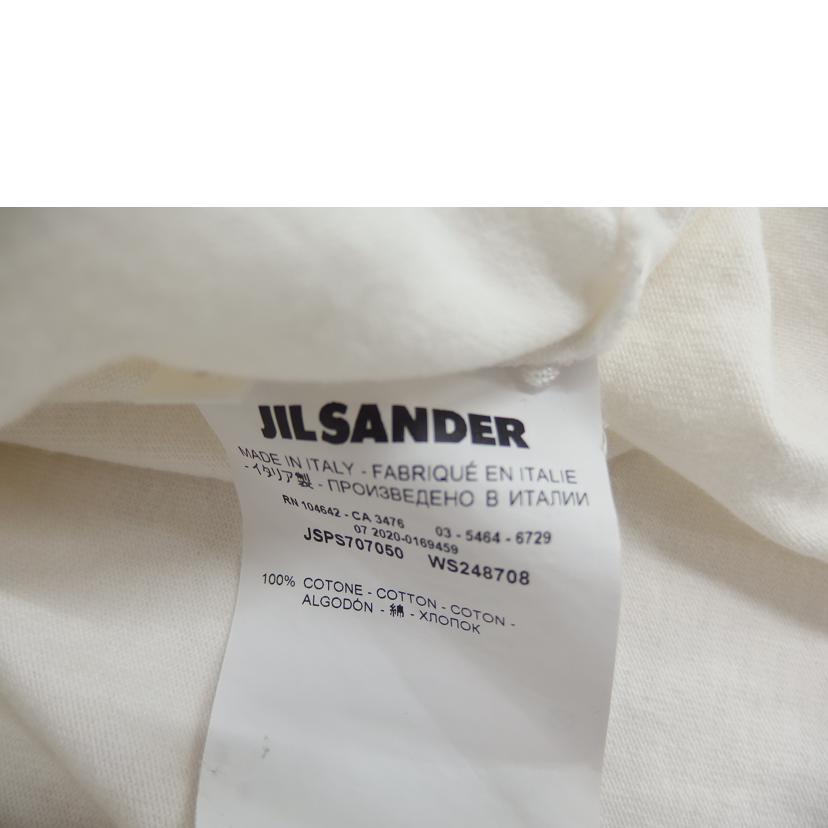 JIL SANDER ジルサンダー/JIL SANDER ロゴTシャツ/ホワイト//Cランク/82