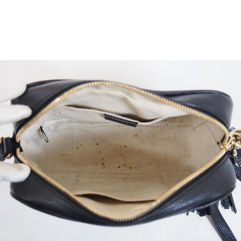 　　GUCCI グッチ/SOHOレザースモールディスコバック/308364//498***/Bランク/71