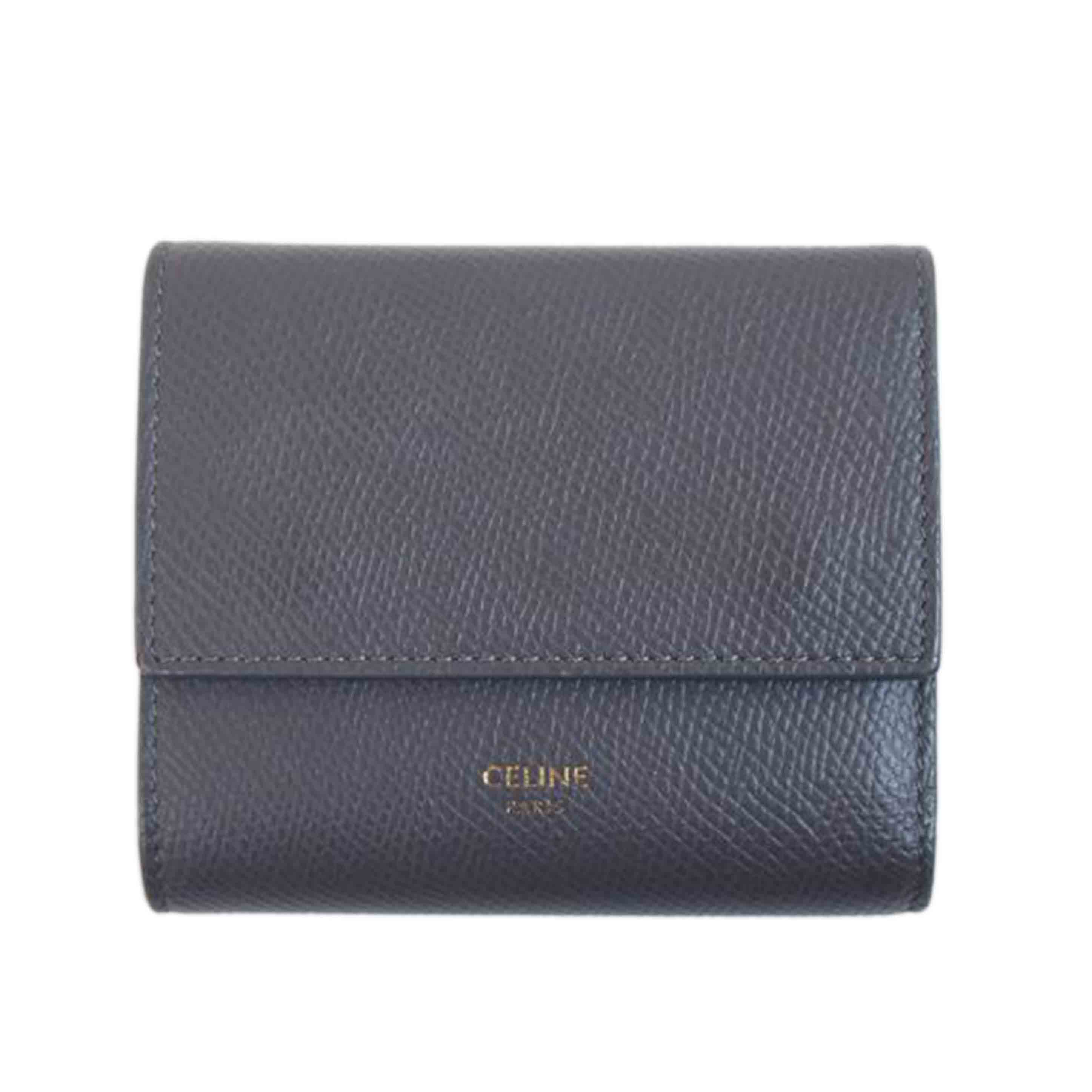 CELINE セリーヌ/スモールトリフォールドウォレット//F-S******/ABランク/71