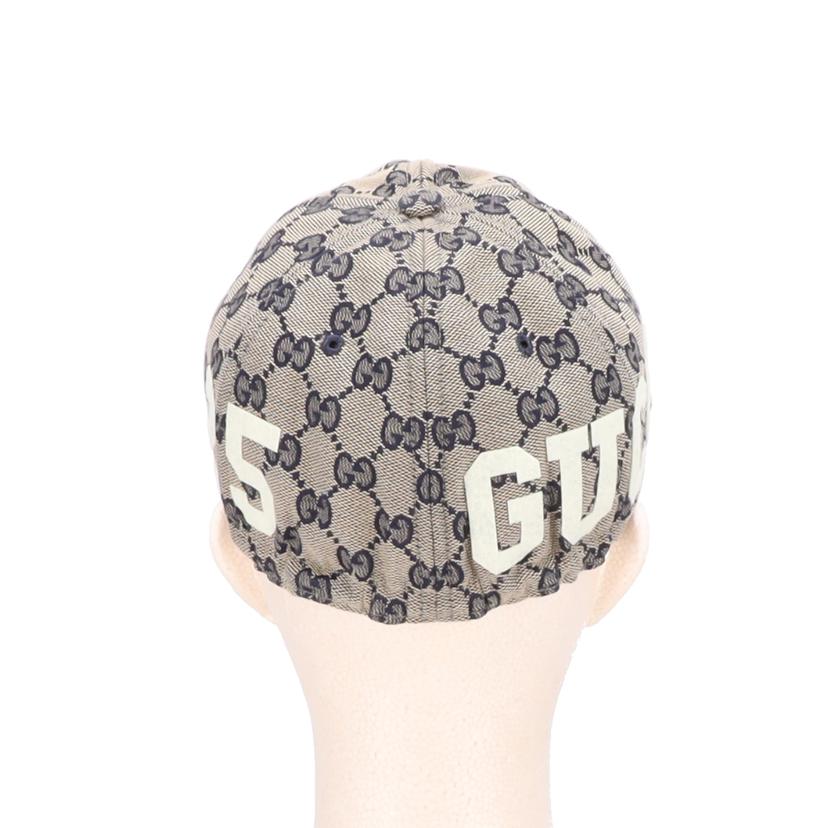 GUCCI グッチ/ロゴワッペンGGキャンバスキャップ/751400 4HAOL//S(57cm)/Aランク/91