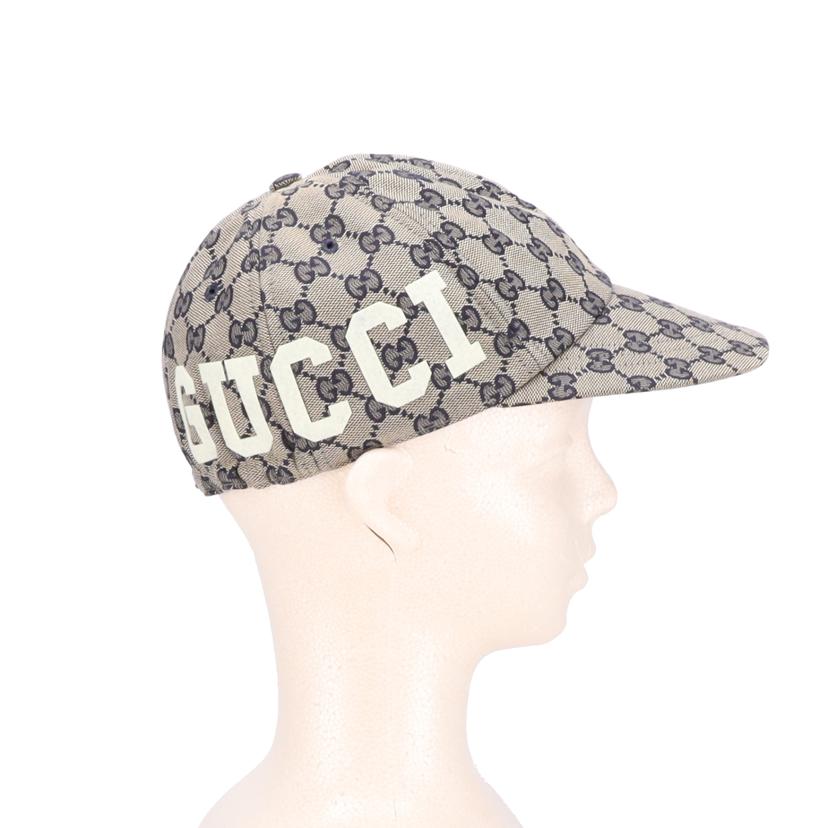 GUCCI グッチ/ロゴワッペンGGキャンバスキャップ/751400 4HAOL//S(57cm)/Aランク/91