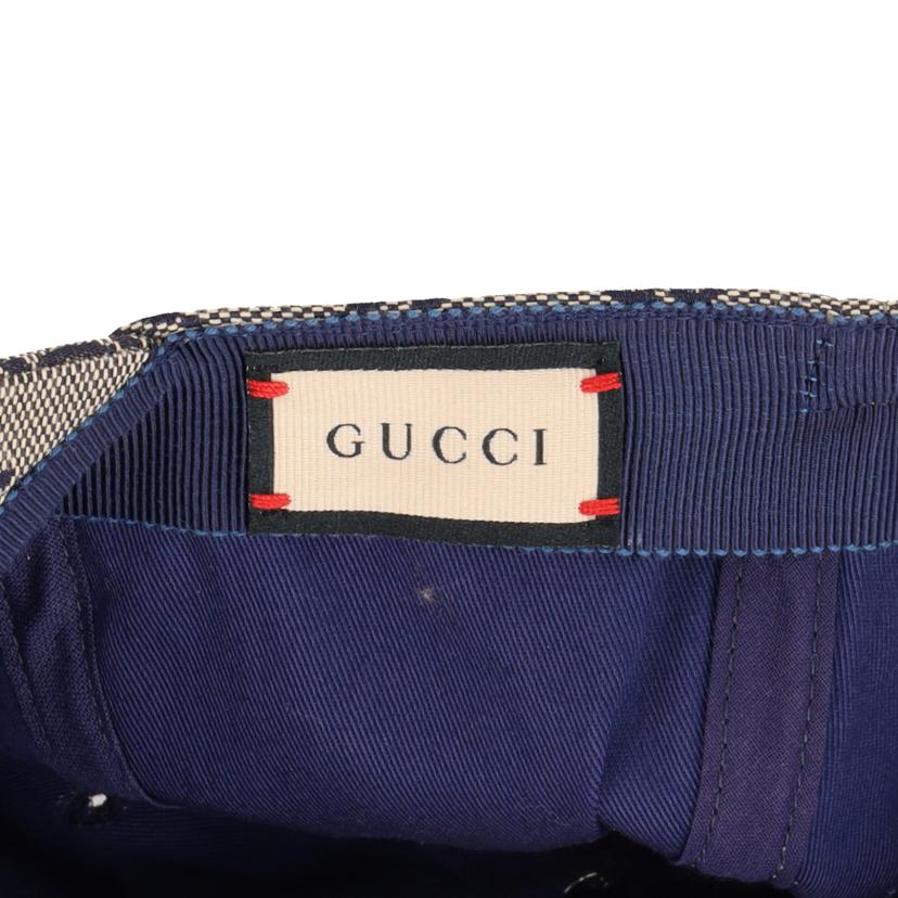 GUCCI グッチ/ロゴワッペンGGキャンバスキャップ/751400 4HAOL//S(57cm)/Aランク/91