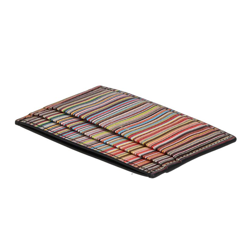 Poul　Smith ポールスミス/カードケース／ストライプ//Aランク/94