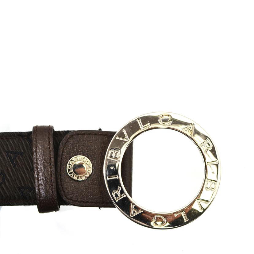 BVLGARI／25 BVLGARI/ロゴマニアベルト//105***/ABランク/75