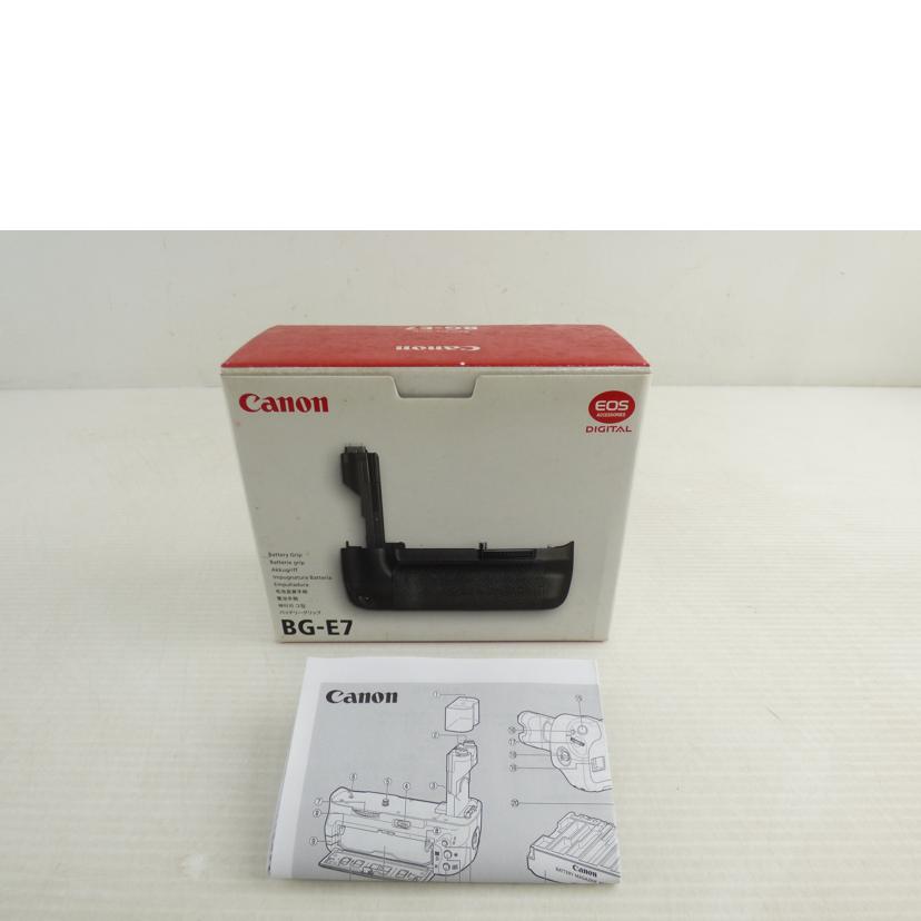 Ｃａｎｏｎ キャノン/バッテリーグリップ/BG-E7//ABランク/64