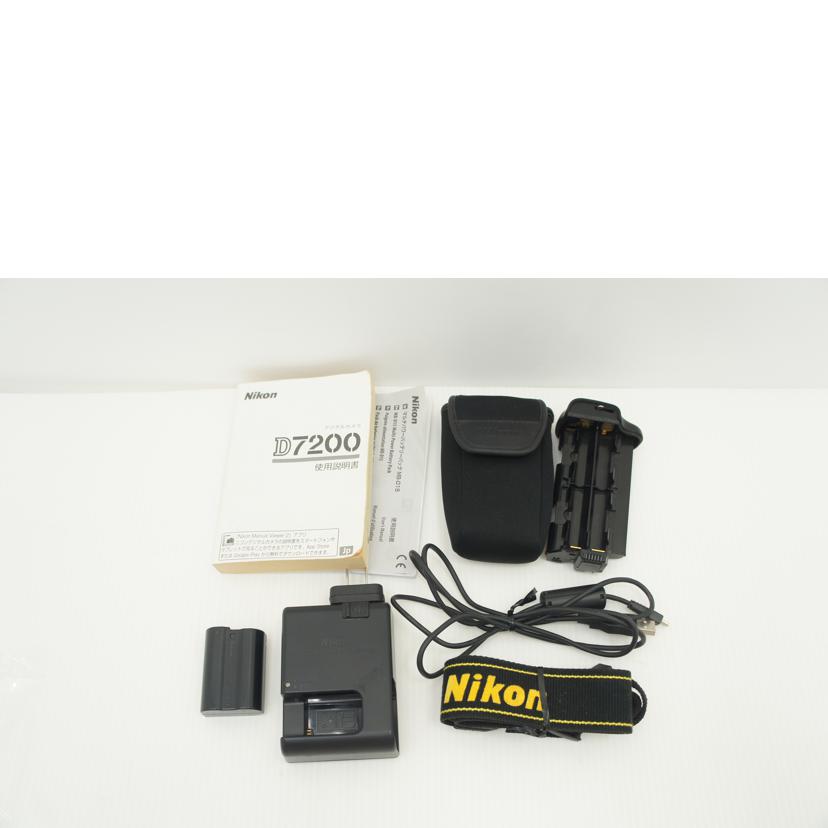 Nikon ニコン/デジタル一眼／D7200／MB－D15セット/D7200/MB-D15ｾｯﾄ//2011159/Bランク/75