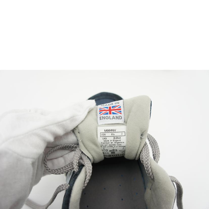 new　balance ニューバランス/M991NV　ネイビー/M991NV//ｻｲｽﾞ:UK表記8/Aランク/75