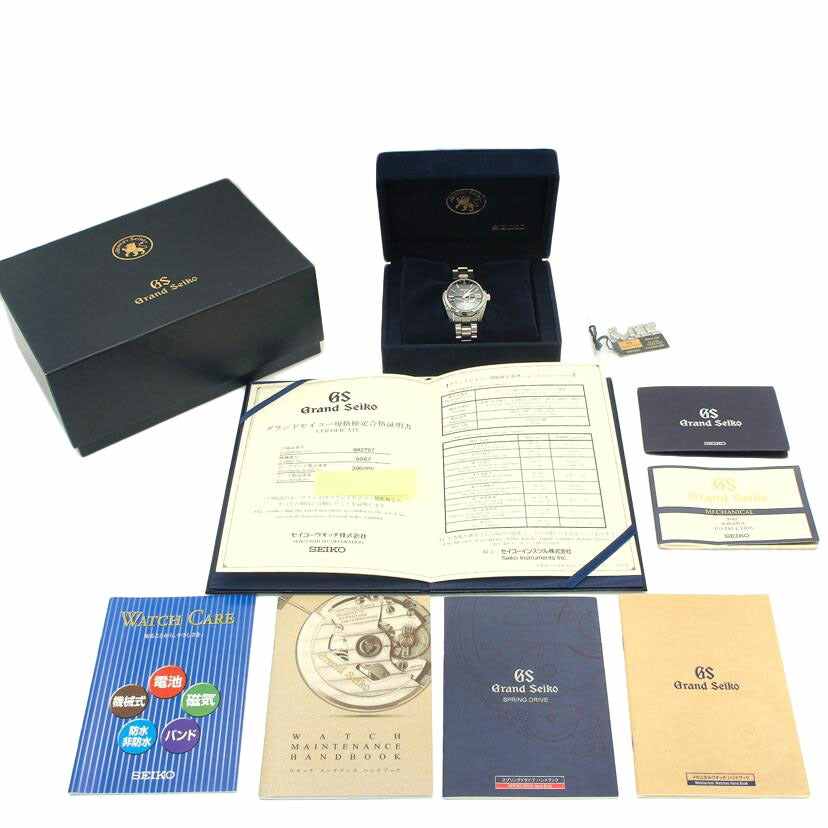 GRAND　SEIKO グランドセイコー/グランドセイコーメカニカルハイビート/SBGL005//8N0***/Aランク/91
