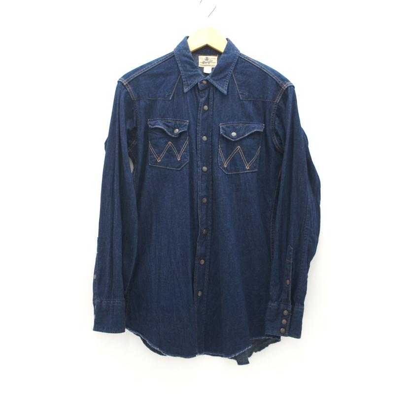 Wrangler ラングラー/Wrangler デニムウエスタンシャツ/27MW//Bランク/71