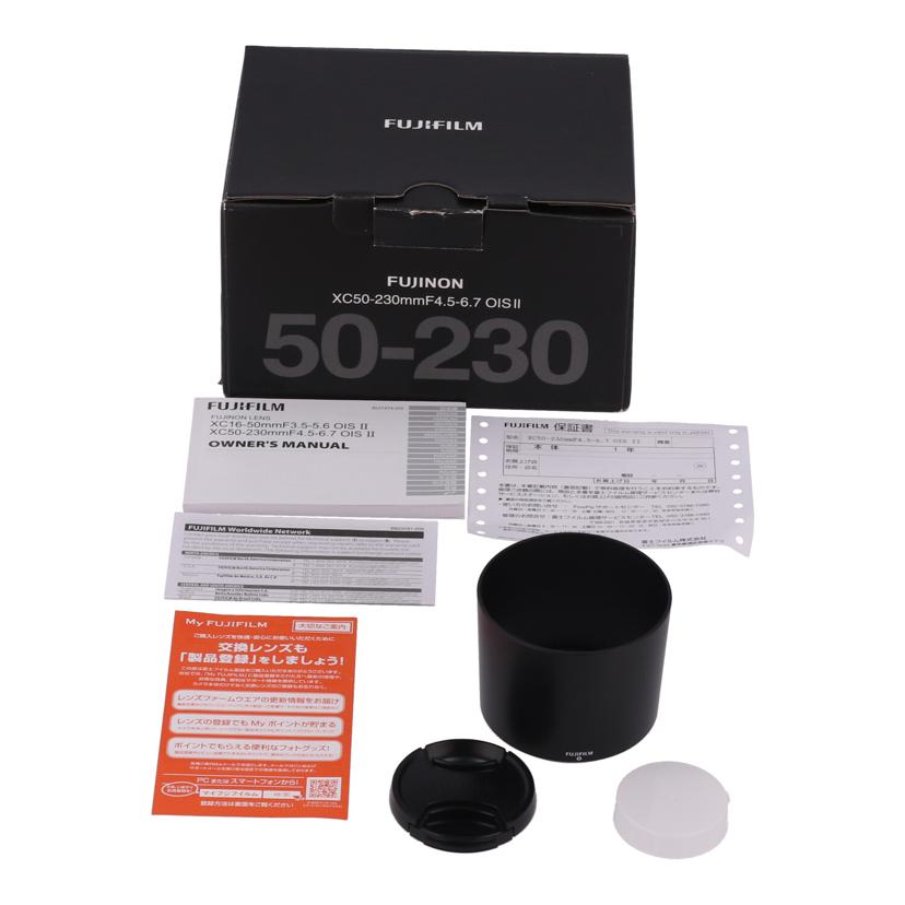 FUJIFILM 富士フイルム　/交換レンズ／50－230mm/XC50-230mmF4.5-6.7 OIS II //9DA04342/ABランク/82