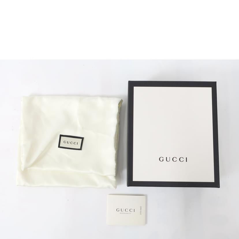 GUCCI グッチ/インターロッキング　二つ折り財布　ベージュ/598167//Aランク/65