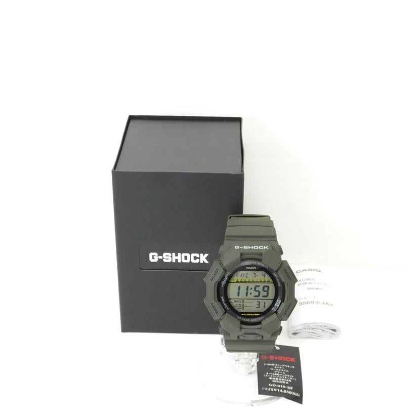 CASIO カシオ/G－SHOCK／GD－010シリーズ／ビッグケース／クォーツ/GD-010-3JF//SAランク/88