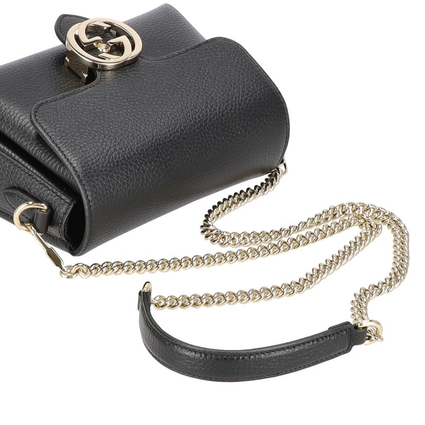 GUCCI グッチ/インターロッキングGショルダーバッグ/607720//493***/Aランク/94