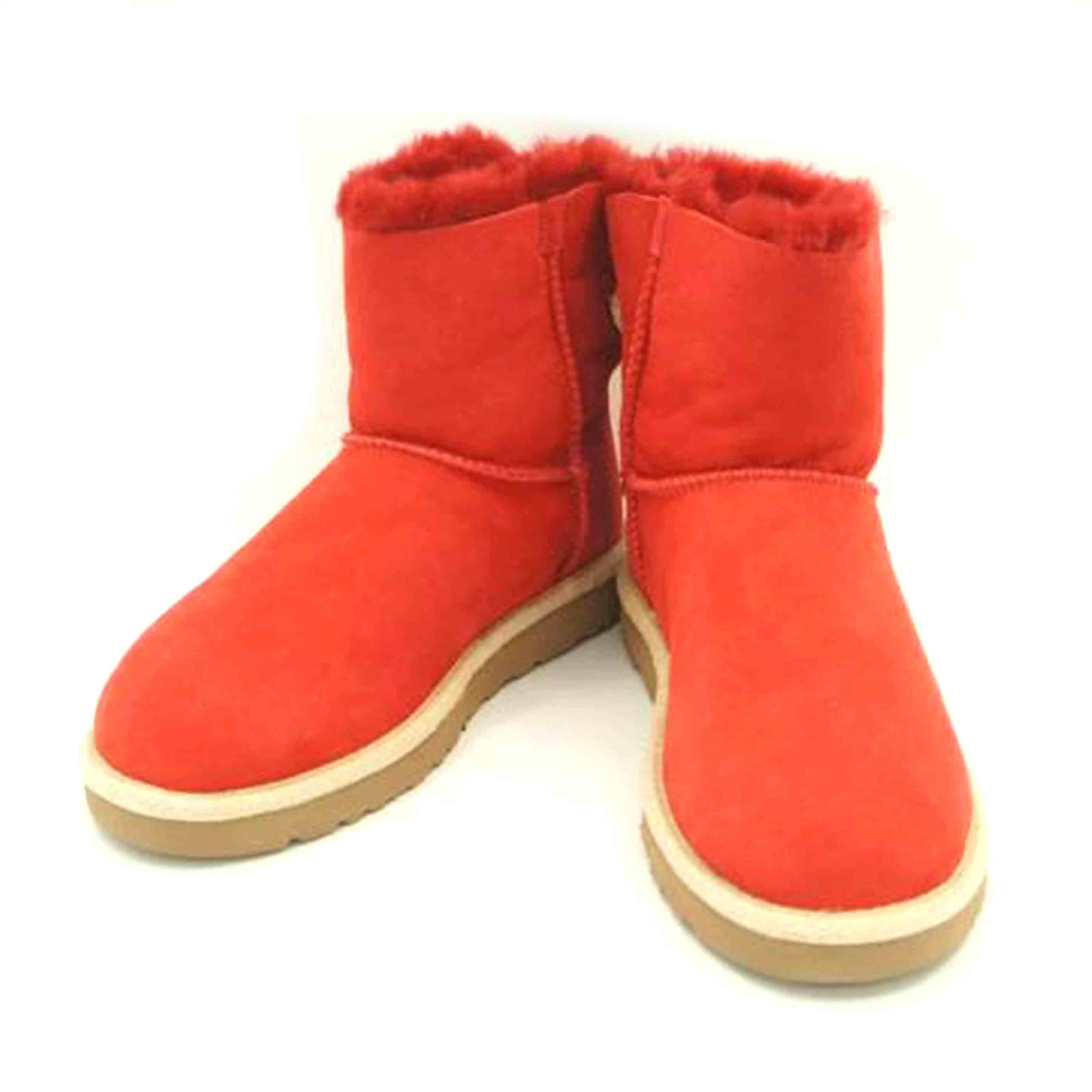 UGG アグ/UGG ムートンブーツ リボン RD//SAランク/78