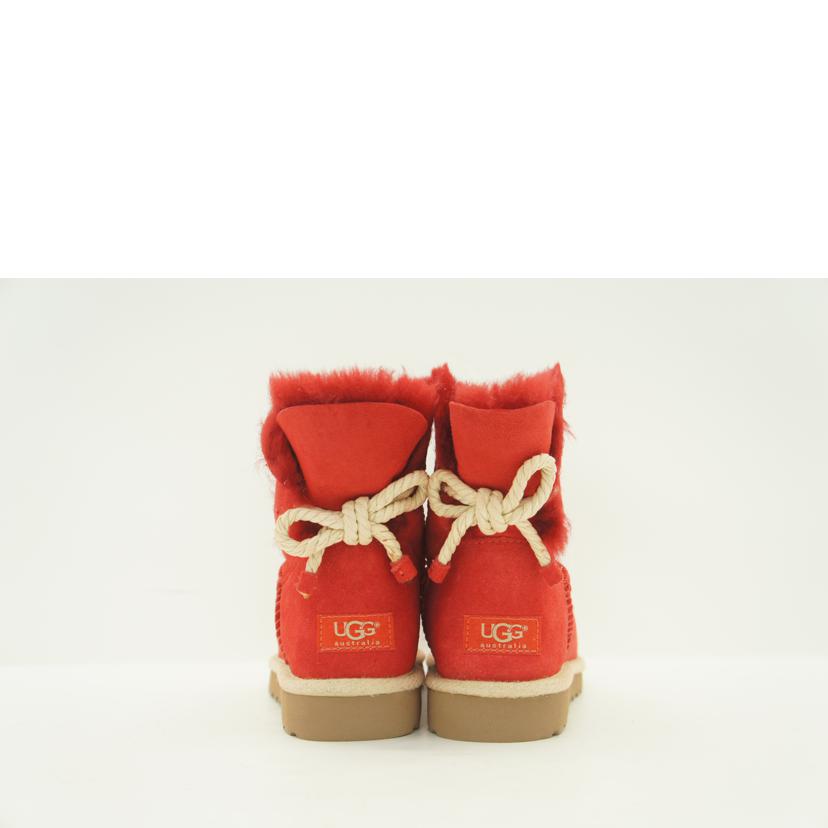 UGG アグ/UGG ムートンブーツ リボン RD//SAランク/78