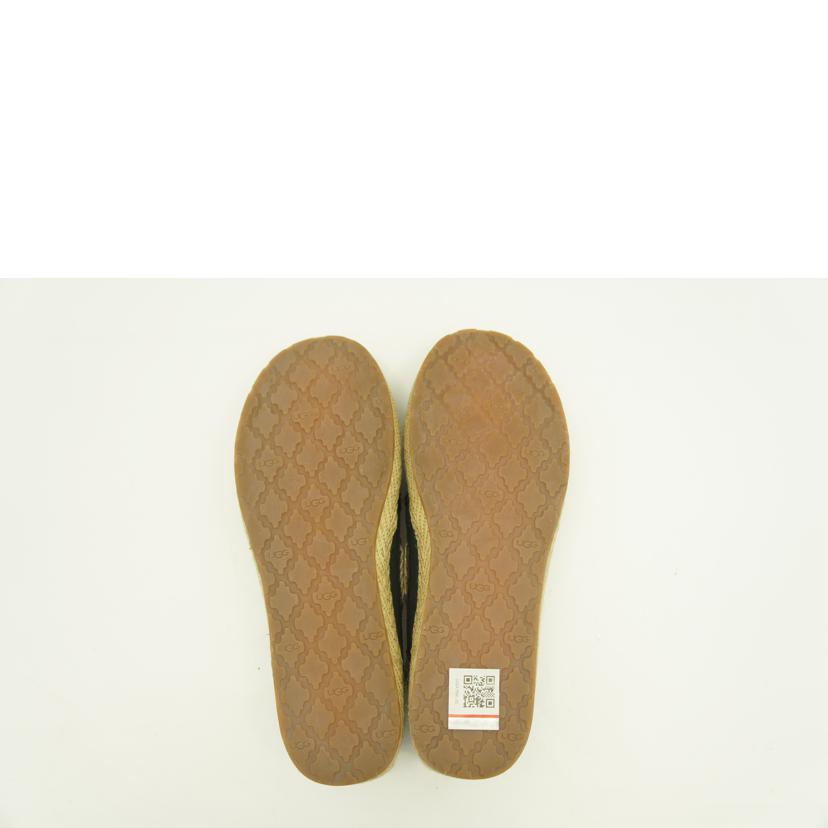 UGG アグ/UGG デッキシューズ モカシン エスパドリューユ BK//Aランク/78