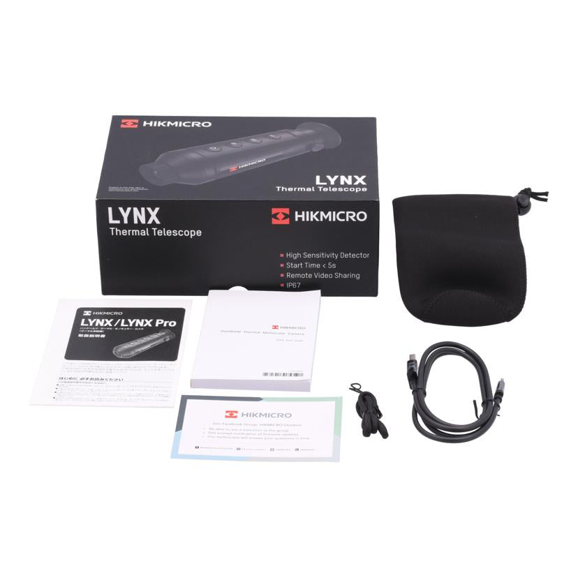 HIKMICRO ハイマクロ/サーマル単眼鏡/LYNX LC06 HIK0001//J50080605/Aランク/71