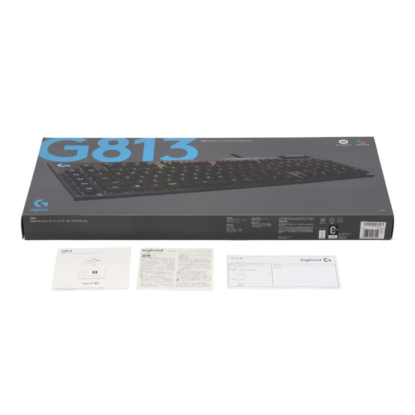 Logicool ロジクール /ゲーミングキーボード/G813-TC//2414MR205A39/Bランク/78
