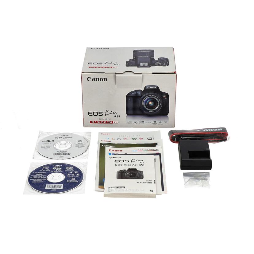 CANON キャノン/デジタル一眼レフカメラ/EOS KissX8i ﾚﾝｽﾞｷｯﾄ//051022004122/Aランク/78